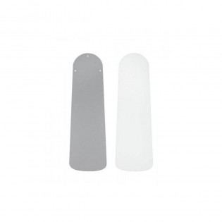 Jeu de Pales Blanc Gris Clair 103cm 19701