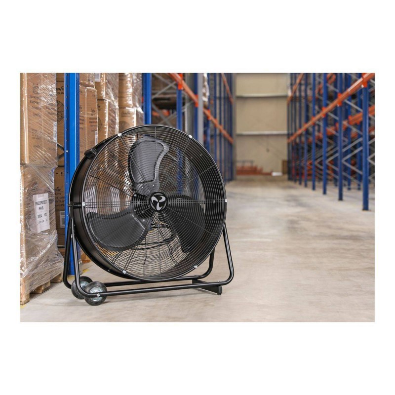 Ventilateur Industriel DF800 92cm Mobile Noir