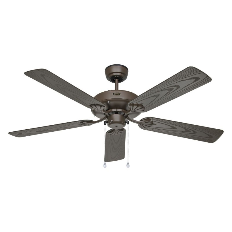 Ventilateur Plafond Outdoor Classic 132cm Bronze Chêne Brun