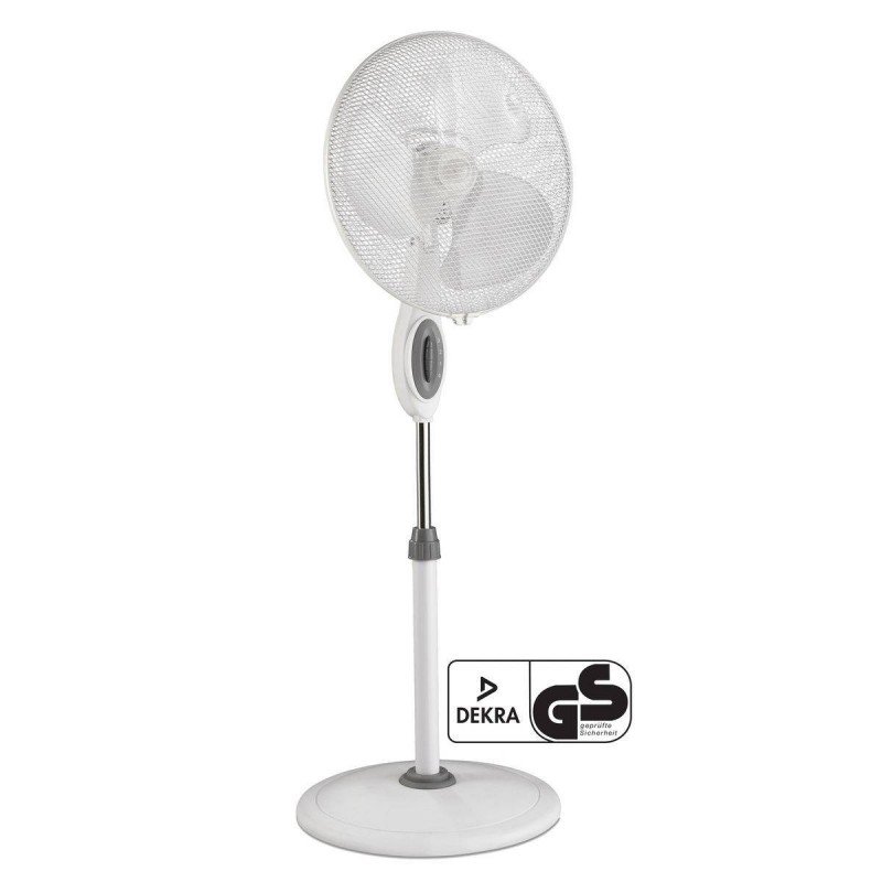 Ventilateur sur pied Greyhound Blanc 50W 306135 | Casafan France
